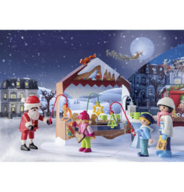 PLAYMOBIL 71472 Adventskalender: Ausflug auf den Weihnachtsmarkt