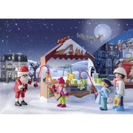 PLAYMOBIL 71472 Adventskalender: Ausflug auf den Weihnachtsmarkt