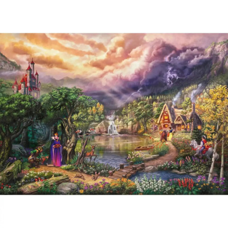 Disney, Snow White and the Queen, Puzzle Thomas Kinkade 1.000 Teile