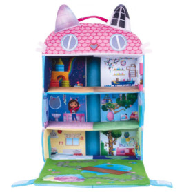 Gabby‘s Dollhouse, Spielhaus mit 3 Figuren und Lift, ca. 36 cm