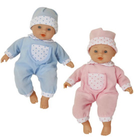 Amia Puppe mit Mütze, sprechend, 28 cm, 2-fach sortiert