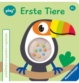Ravensburger 45600 play+ schütteln, rasseln, spielen: Erste Tiere new infant books