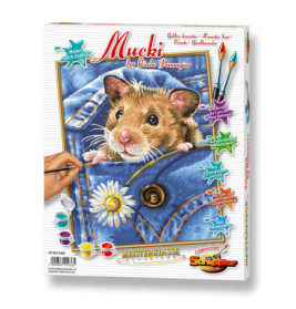 Malen nach Zahlen - Mucki der blinde Passagier