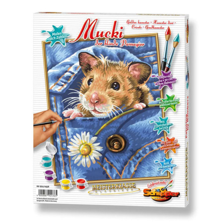 Malen nach Zahlen - Mucki der blinde Passagier