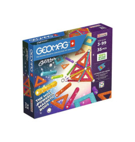 GEOMAG GLITTER RECYCLED - 35 TEILE