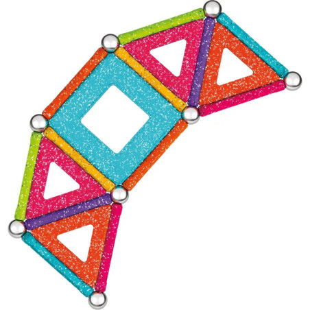 GEOMAG GLITTER RECYCLED - 35 TEILE