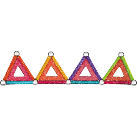 GEOMAG GLITTER RECYCLED - 35 TEILE