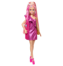 BRB Haarspiel Puppe mit Katzen-Outfit