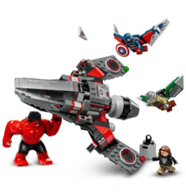 LEGO® Marvel Super Heroes™ 76292 Showdown zwischen Captain America und Red Hulk