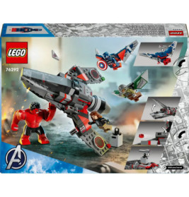 LEGO® Marvel Super Heroes™ 76292 Showdown zwischen Captain America und Red Hulk