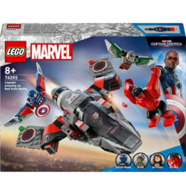 LEGO® Marvel Super Heroes™ 76292 Showdown zwischen Captain America und Red Hulk