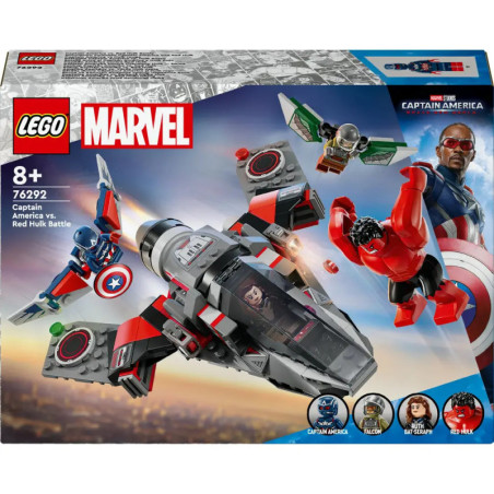 LEGO® Marvel Super Heroes™ 76292 Showdown zwischen Captain America und Red Hulk LEGO® Marvel Super Heroes™ 76292 Showdown zwischen Captain America und Red Hulk