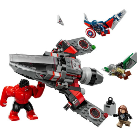 LEGO® Marvel Super Heroes™ 76292 Showdown zwischen Captain America und Red Hulk LEGO® Marvel Super Heroes™ 76292 Showdown zwischen Captain America und Red Hulk