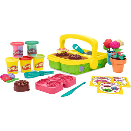 Blooming Flowers Play Doh
