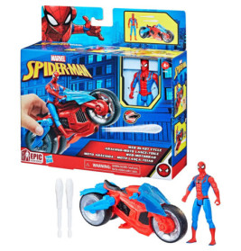 Web-Motorrad Spiderman