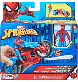 Web-Motorrad Spiderman