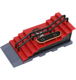 Fingerskateboard-Park mit Zubehör