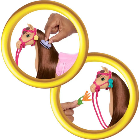 BRB Stall mit Puppe und Pferd