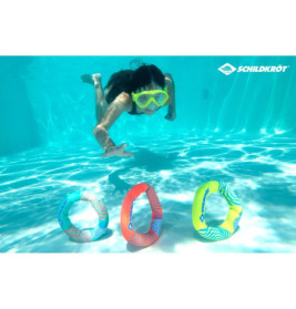 Schildkröt - Funsport - Tauchmaske MAUI Junior 4+, transparent-gelb