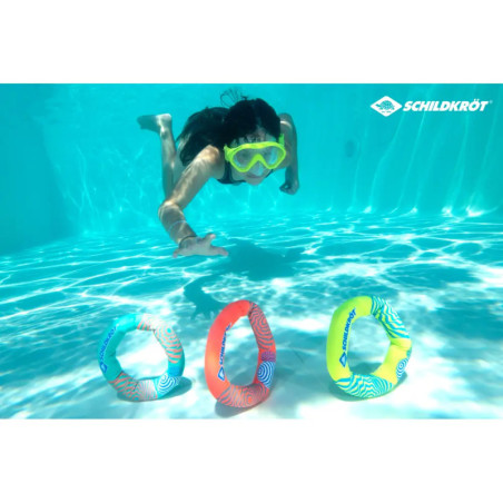 Schildkröt - Funsport - Tauchmaske MAUI Junior 4+, transparent-gelb Schildkröt - Funsport - Tauchmaske MAUI Junior 4+, transparent-gelb