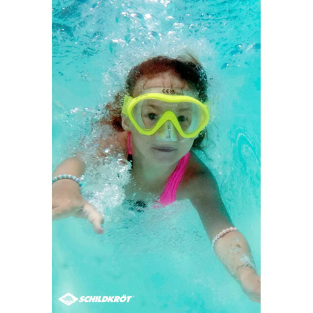 Schildkröt - Funsport - Tauchmaske MAUI Junior 4+, transparent-gelb Schildkröt - Funsport - Tauchmaske MAUI Junior 4+, transparent-gelb