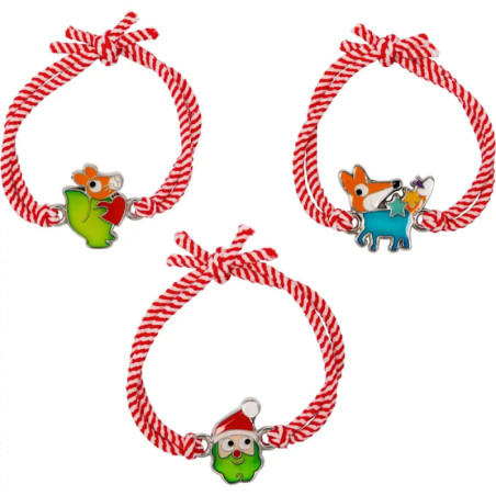 Stimmungsarmband - Winterzauber im Weihnachtswald