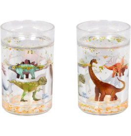 Glitzerbecher - Dino Friends
