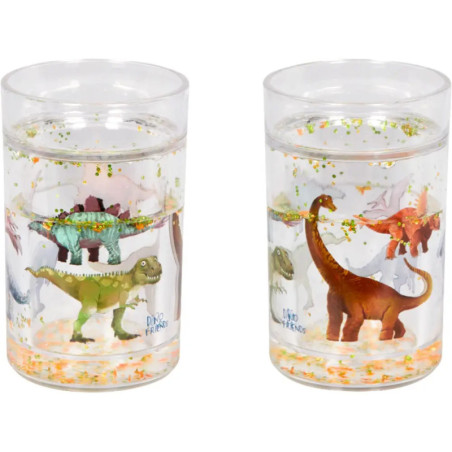 Glitzerbecher - Dino Friends Glitzerbecher - Dino Friends