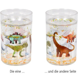 Glitzerbecher - Dino Friends