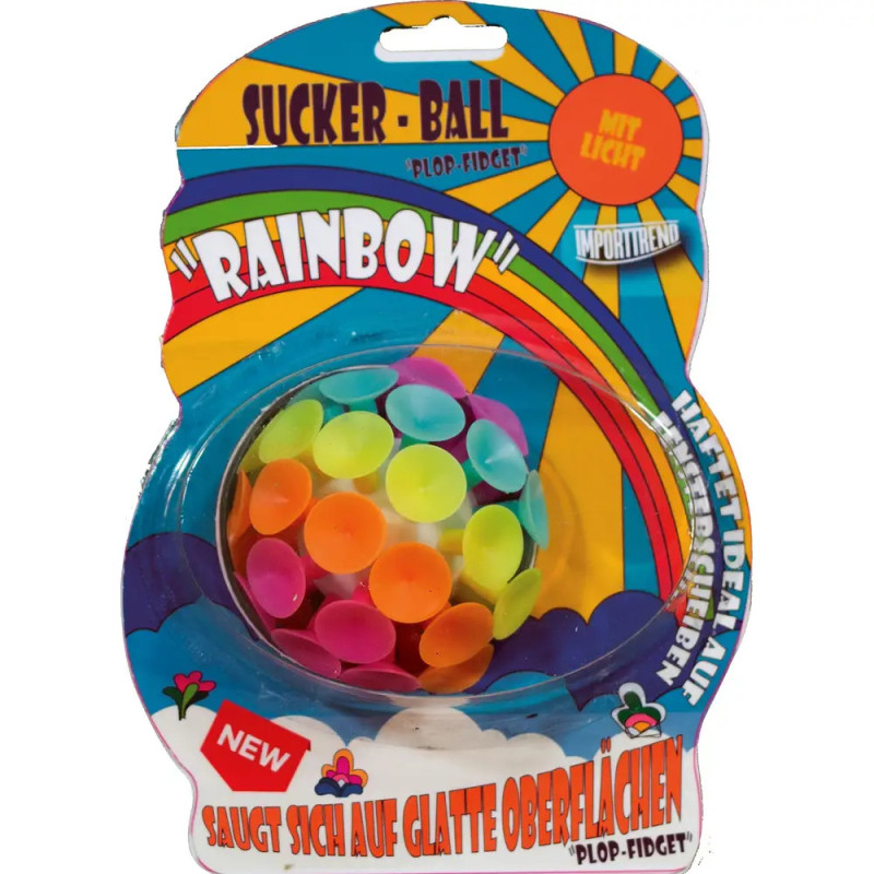 Sucker Ball mit Licht