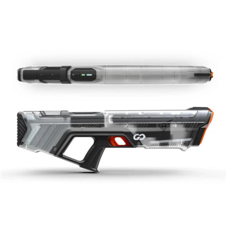 SpyraGO Clear Wasserpistole mi t LED Anzeige