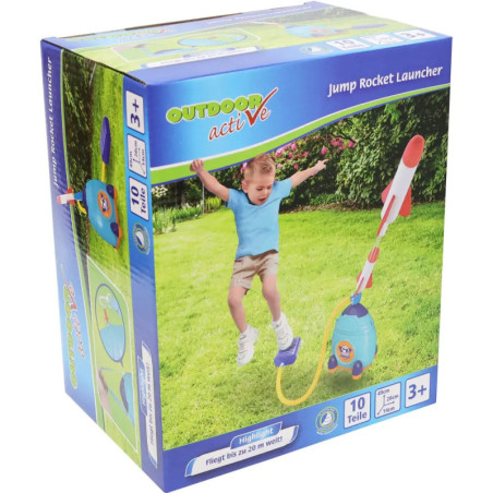 Outdoor active Jump Rocket Launcher, inklusive 5 Raketen