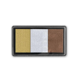 Stempelkissen Metallic - Gold, Silber, Bronze