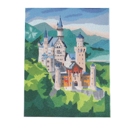 Crystal Art Leinwandbild Neusc hwanstein