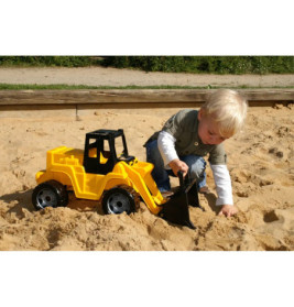 GIGA Trucks Schaufellader, schwarz/gelb