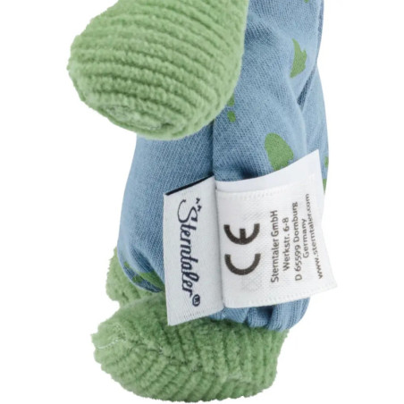 Sterntaler Kuscheltier Mini Dino Rexi, steingrün