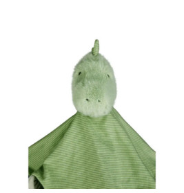 Schmusetuch M Dino Rexi, steingrün