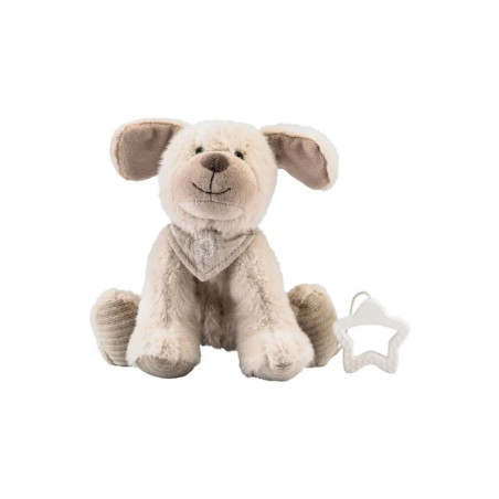Spieluhr M Hund Lucky, graubeige