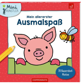 Mein allererster Ausmalspaß: Bauernhof-Motive