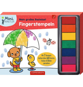Mein großes Bastelset: Fingerstempeln (Mini Künstler)