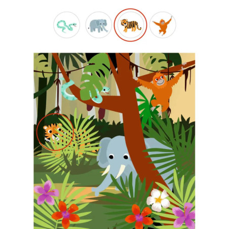 Mein k. Kindergartenblock: Rätsel ohne Text - Lieblingsti