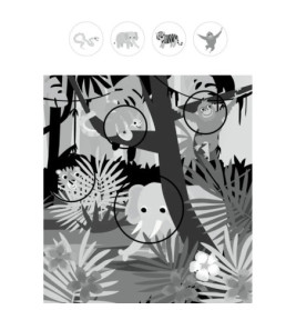 Mein k. Kindergartenblock: Rätsel ohne Text - Lieblingsti