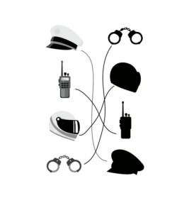 Mein k. Kindergartenblock: Rätsel - Feuerwehr & Polizei