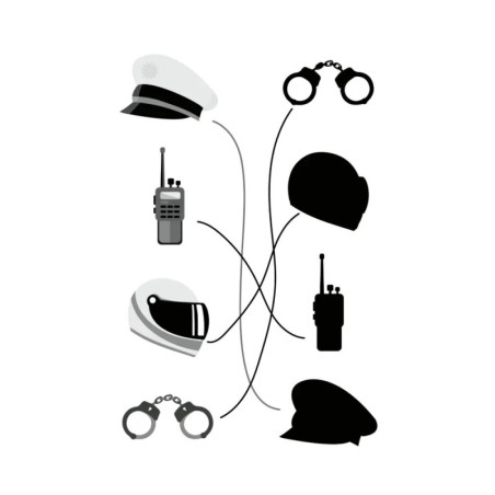 Mein k. Kindergartenblock: Rätsel - Feuerwehr & Polizei