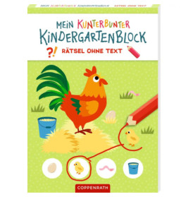Mein k. Kindergartenblock: Rätsel Bauernhof