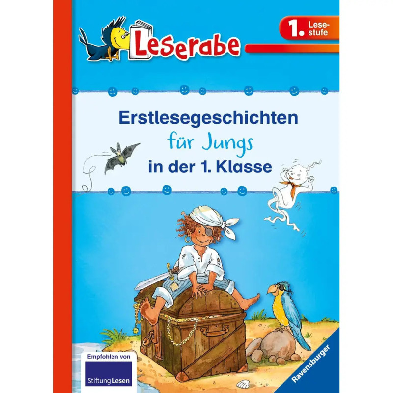 Ravenburger 36431 Leserabe - Sonderausgaben: Erstlesegeschichten für Jungs in der 1. Klasse Erstlesetitel Ravenburger 36431 Leserabe - Sonderausgaben: Erstlesegeschichten für Jungs in der 1. Klasse Erstlesetitel