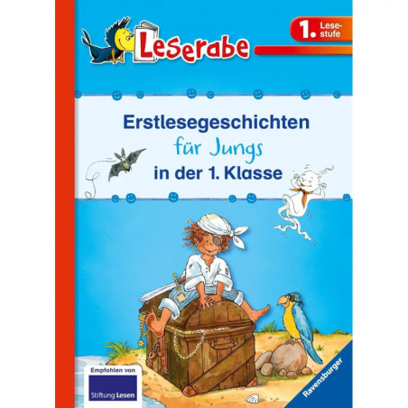 Ravenburger 36431 Leserabe - Sonderausgaben: Erstlesegeschichten für Jungs in der 1. Klasse Erstlesetitel