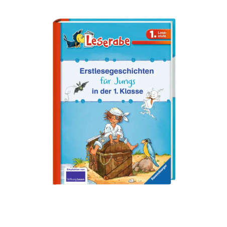 Ravenburger 36431 Leserabe - Sonderausgaben: Erstlesegeschichten für Jungs in der 1. Klasse Erstlesetitel