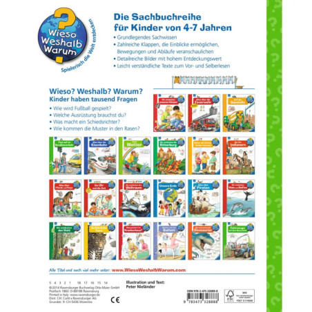 Ravenburger 32888 Wieso? Weshalb? Warum?, Band 35: Rund um den Fußball WWW-Standard (ab 01/06)
