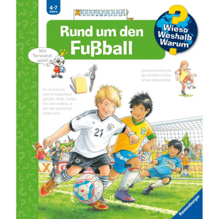 Ravenburger 32888 Wieso? Weshalb? Warum?, Band 35: Rund um den Fußball WWW-Standard (ab 01/06)